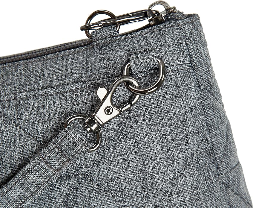 Travelon unisex-adult Anti-Theft Boho Clutch Crossbody