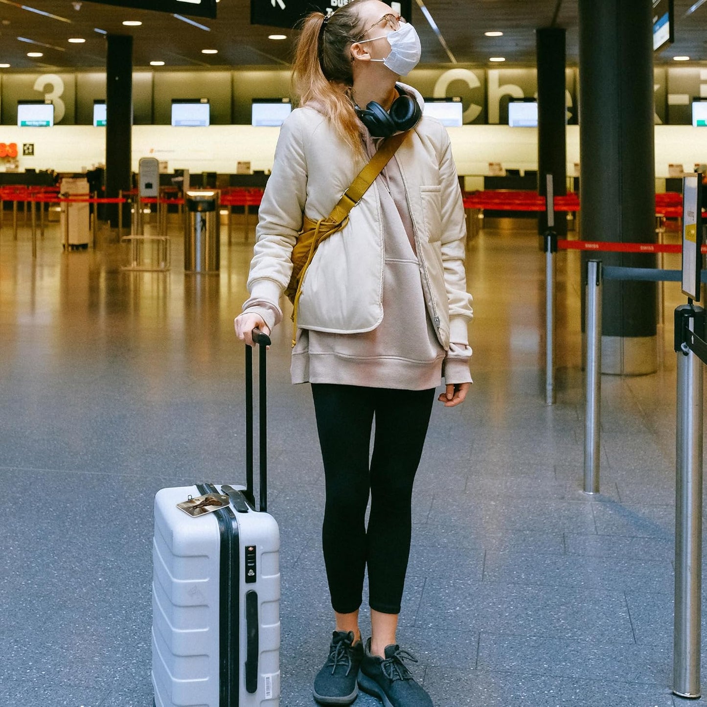 2 Pack Luggage Tags for Suitcase Elephant Walking with The Sun Leather Stainless Steel Loop Label Tags for Women Men Travel Bag Suitcase with Privacy Cover Name ID Card