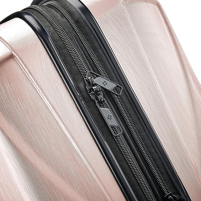 Samsonite Centric 2 Hardside Expandable Luggage with Spinner Wheels, Blossom Pink, 2-Piece Set (20/24)