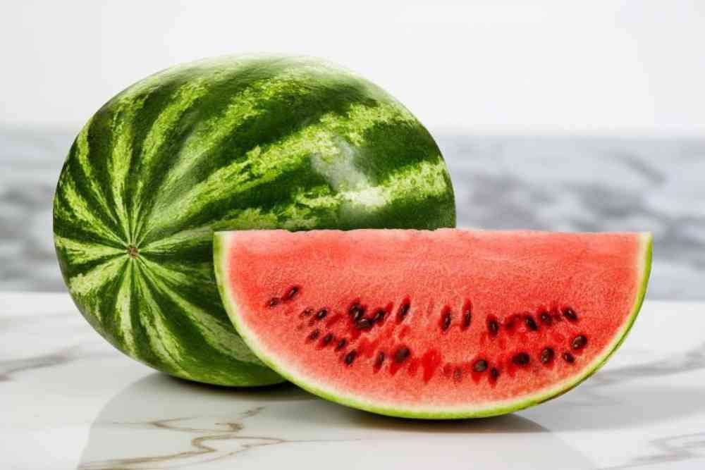 fruits high in protein Watermelon