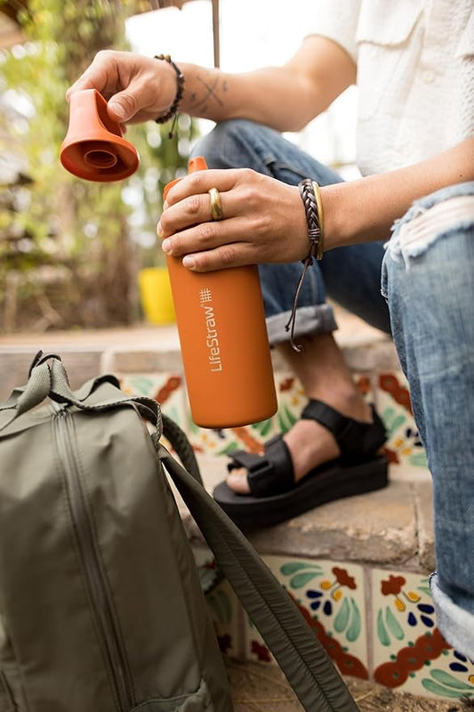 💧 Why an Insulated Water Filter Bottle Is a Must-Have for Travel (and Everyday Life)