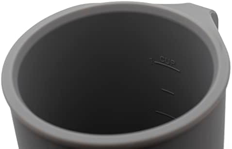 Silicone Coffee Cup - Food Grade Silicone Camping Mug with Handle - Portable, Collapsible Coffee Mug - BPA Free, Dishwasher Safe and Microwave Safe 12- oz (Evergreen, 2 Pack)