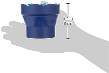 Faber Castell Plastic Click and Go Water Cup, Blue