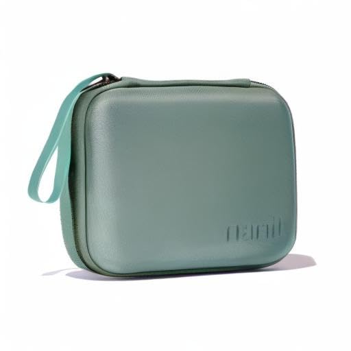Nanit Travel Case – Protective Hard Shell Carrying Case Pro Baby Monitor and Multi-Stand Travel Accessory, Green