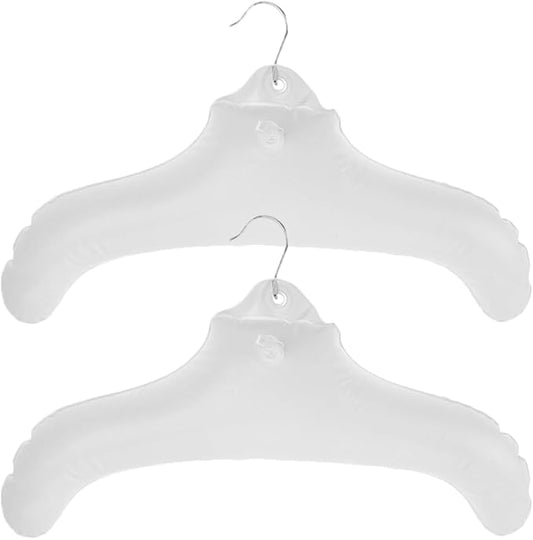 Inflatable Clothes Drying Rack Portable Foldable Travel Hanger with Strong Hook Space-Saving Design for Home and Outdoor Use