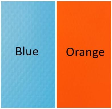 Waterproof dry bag combo for outdoor and waterspors, with large 5.0 Gal (assorted colors) and 0.5 Gal (grey) bags | Ideal for kayaking, boating, hiking, the beach and other outdoor sports (Orange)