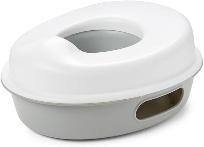 Skip Hop Go Time Multi-Stage 3 in 1 Potty Seat, White/Grey
