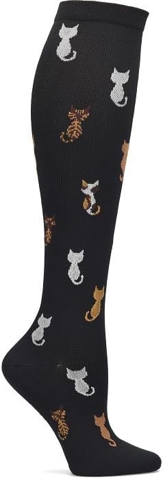 Nurse Mates Women's Calf Socks | 12-14 mmHg Compression | Superior Support & Comfort | 1 Pair