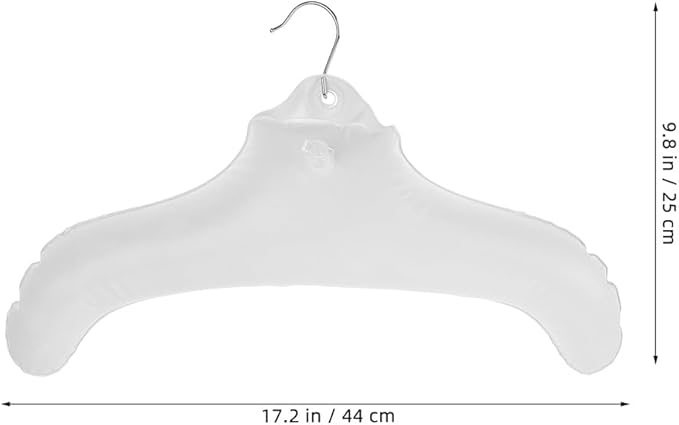 Inflatable Clothes Drying Rack Portable Foldable Travel Hanger with Strong Hook Space-Saving Design for Home and Outdoor Use