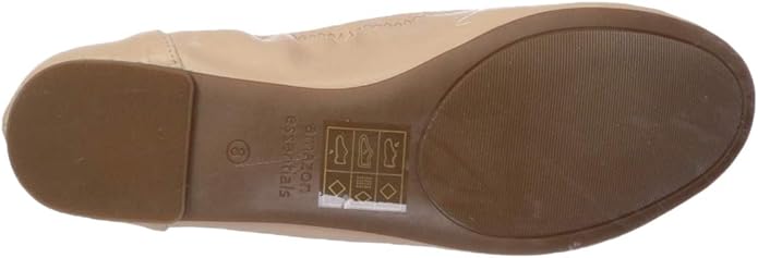 Amazon Essentials Women's Belice Comfortable Slip-On Ballet Flats Shoes