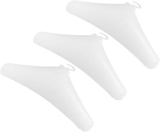 Mobestech 3pcs Plastic Hangers for Clothes 5- Foldable Inflatable Hangers Space-Saving Travel Sturdy Portable Drying for Cruise Home Outdoor