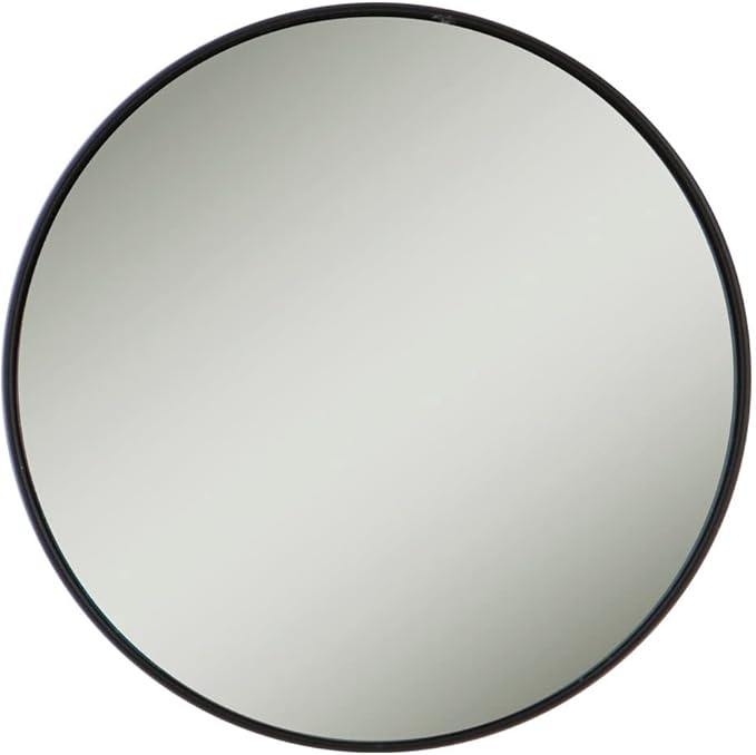 Zadro Compact 15X Magnification Travel Lightweight Portable Suction Cup Makeup Spot Mirror, Black, Black Finish