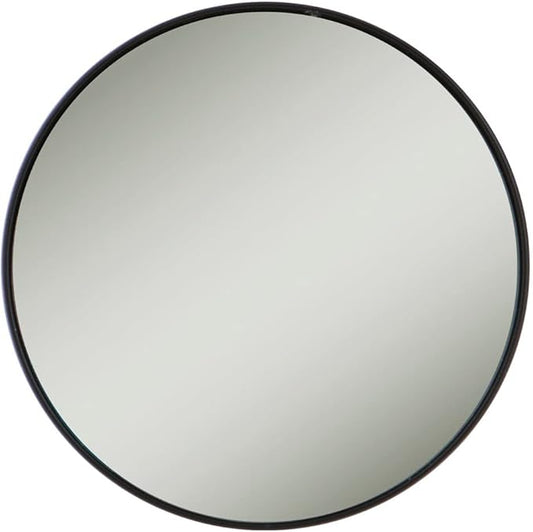 Zadro Compact 15X Magnification Travel Lightweight Portable Suction Cup Makeup Spot Mirror, Black, Black Finish