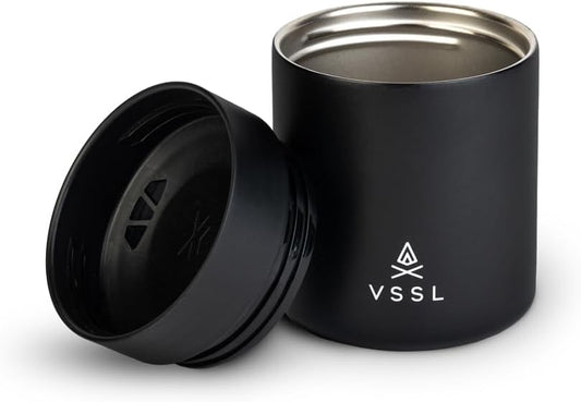 Nest 10 oz Mug, Stainless Steel, Double Walled, Vacuum Sealed & Integrates with VSSL Nest Products