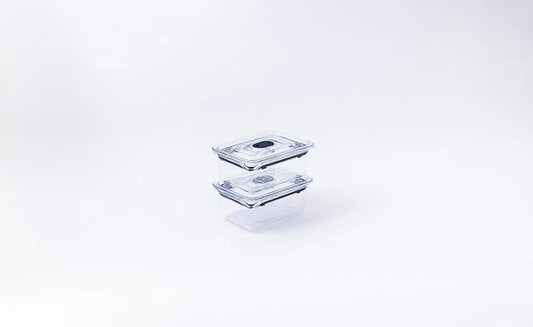 Latchlok Click 1.9 Cup Food Storage Container, Set of 2, Storm