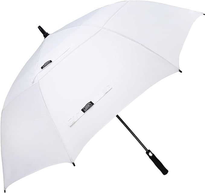 G4Free 47/54/62/68/72 Inch Automatic Open Golf Umbrella Oversize Extra Large Double Canopy Vented Windproof Waterproof Stick Umbrellas