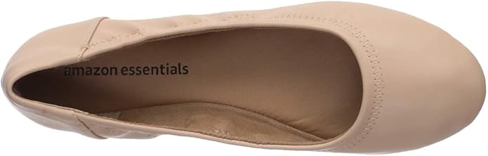 Amazon Essentials Women's Belice Comfortable Slip-On Ballet Flats Shoes