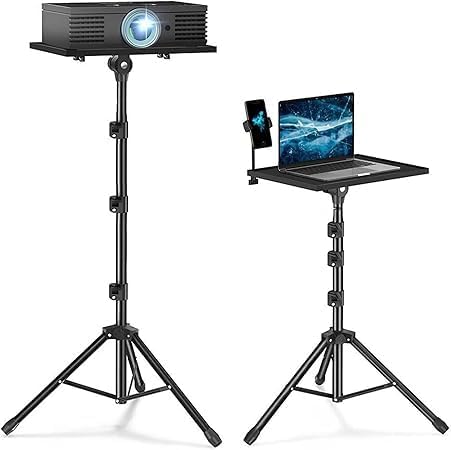 Spark Living-Portable Laptop Tripod Stand – Adjustable Height & Durable Design for Work or PresentationsFoldable Laptop Stand Tripod – Lightweight & Sturdy for Desk or Travel