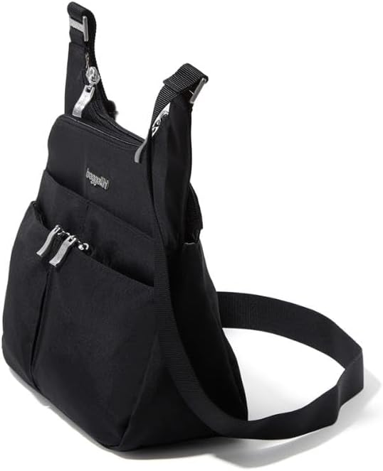 Baggallini Crossbody Travel Bag 11x8.5 Lightweight Water-resistant Nylon Handbag