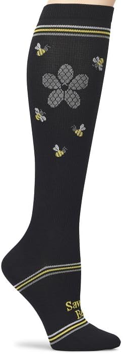 Nurse Mates Women's Calf Socks | 12-14 mmHg Compression | Superior Support & Comfort | 1 Pair