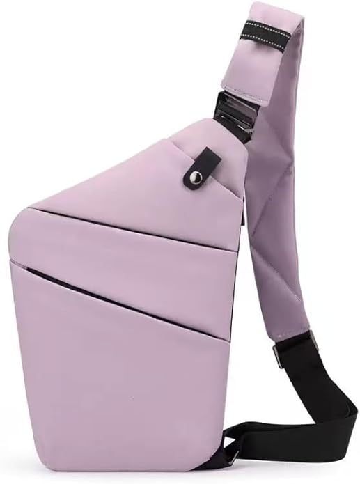 Crossbody Travel Bags for Women, Anti Theft Proof Safe Slim Sling Travel Purses, Personal Flex Shoulder Bag for Men Women