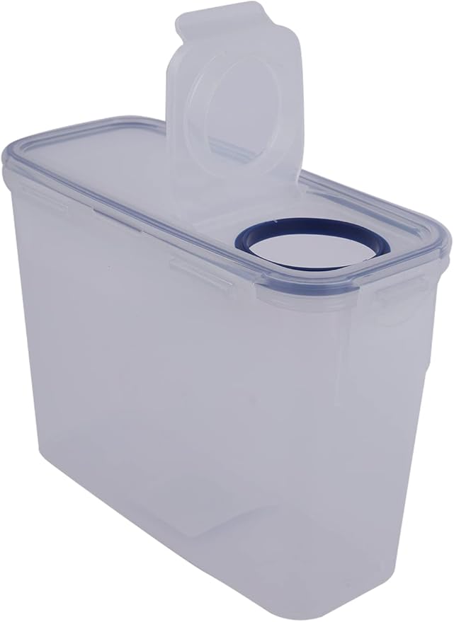 LOCK & LOCK LocknLock Easy Essentials Food Storage with Flip Lid/Airtight container, BPA Free, 10.1-Cup, Clear