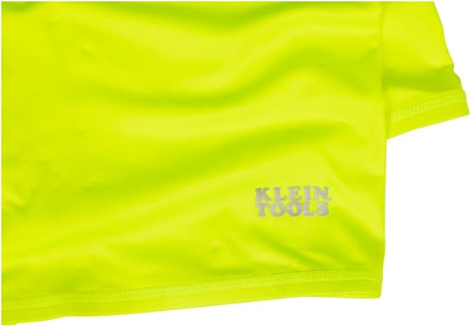 KLEIN TOOLS 60465 Cooling Band for Neck and Face with Evaporative Performance Knit Fabric, Cools Instantly When Wet, UPF 50 Protection, Yellow