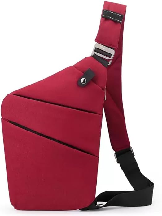 Crossbody Travel Bags for Women, Anti Theft Proof Safe Slim Sling Travel Purses, Personal Flex Shoulder Bag for Men Women