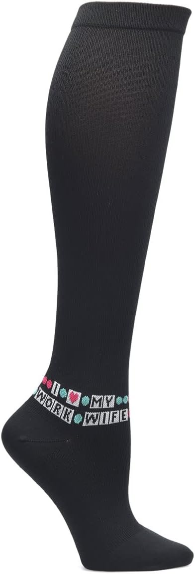 Nurse Mates Women's Calf Socks | 12-14 mmHg Compression | Superior Support & Comfort | 1 Pair