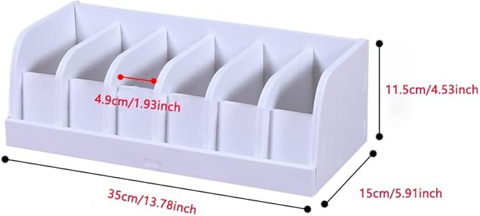 Mollytek Wooden Belt Organizer, Belt Storage Holder, Belt Container, Belt Display Case Box Organizer for Retail Store 6 Grids Belt Rack (6 Grids)