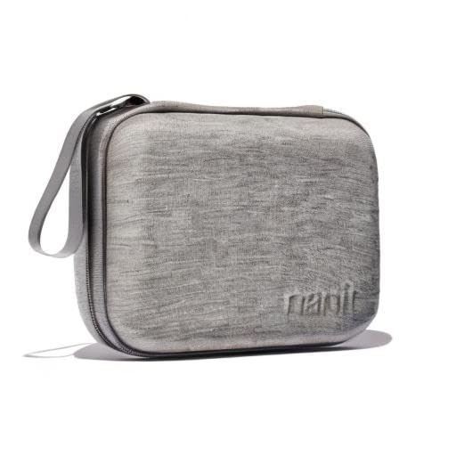 Nanit Travel Case – Protective Hard Shell Carrying Case for Nanit Pro Baby Monitor and Multi-Stand Travel Accessory, Grey