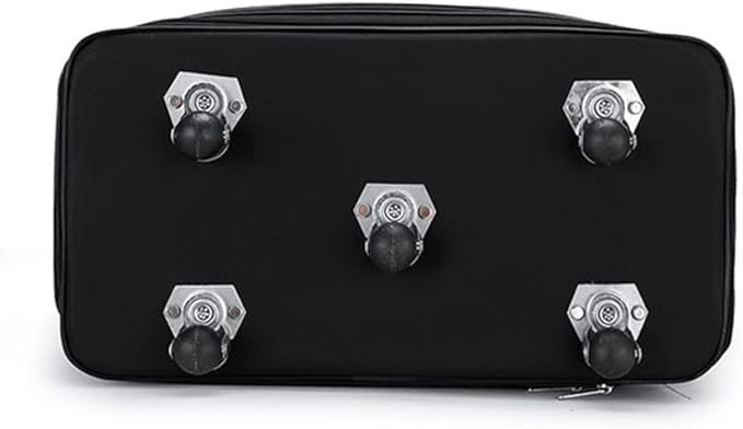 M Size Expandable Travel Oxford Duffel Bag with Wheels Waterproof Lightweight Traveling Foldable Suitcase (Black)