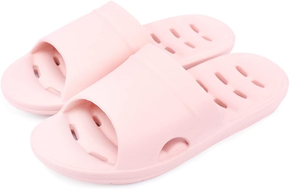 LM Women Shower Slippers Bathroom Slippers Sandals House Slippers Non Slip Shoes Dorm Shoes
