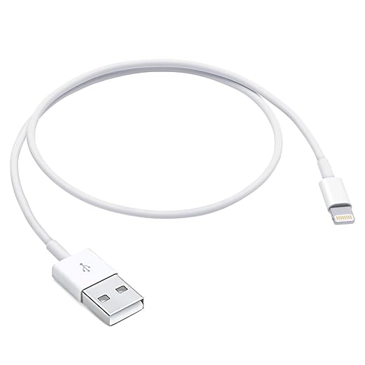 Short CarPlay Lightning Cable, 20 inch USB A to Lightning Cable for Apple iPhone 14, 14 Plus, 14 Pro Max, 13, SE 2nd/12/11/Xs/XR/8/7, iPad Air 4/5/ 6/7/8, Mini 2/3/4/5 Charger Cord, Car Charging Cable