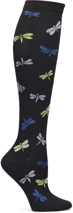 Nurse Mates Women's Calf Socks | 12-14 mmHg Compression | Superior Support & Comfort | 1 Pair
