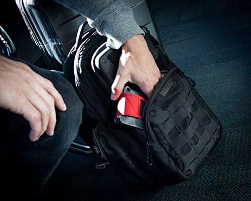 EDC Pocket Trauma Kit (Black/Red)
