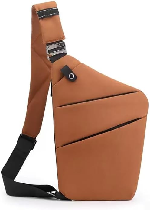 Crossbody Travel Bags for Women, Anti Theft Proof Safe Slim Sling Travel Purses, Personal Flex Shoulder Bag for Men Women