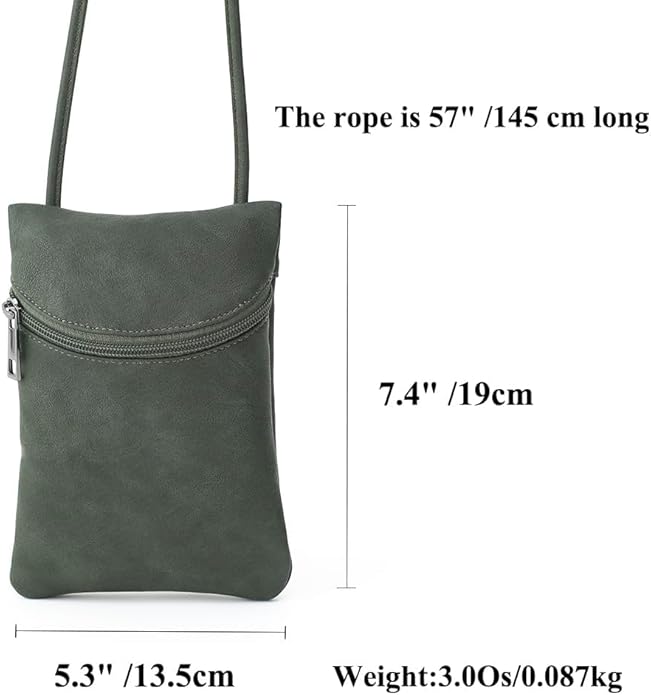 Small Crossbody Women Cell Phone Purse Wallet Bag With Shoulder Strap