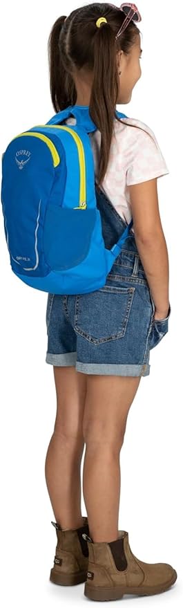 Osprey Daylite Jr. Kids' Commuter Backpack, Alpin Blue/Blue Flame