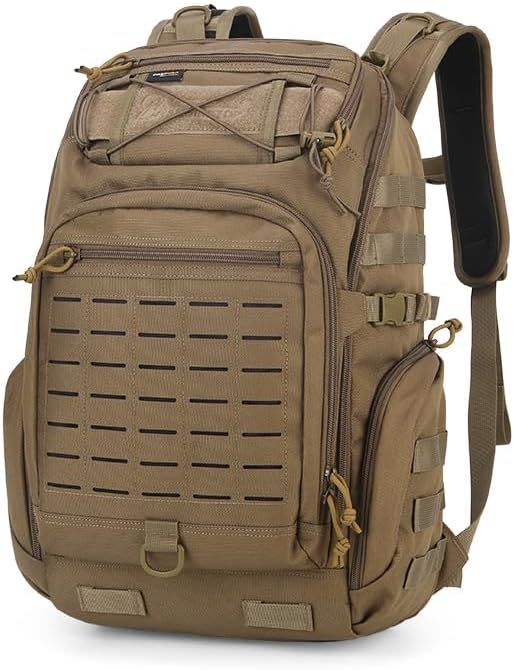 Mardingtop 30L Molle Military Backpack, Tactical Backpack for Men, Cordura Backpack for Hiking,Camping,Trekking