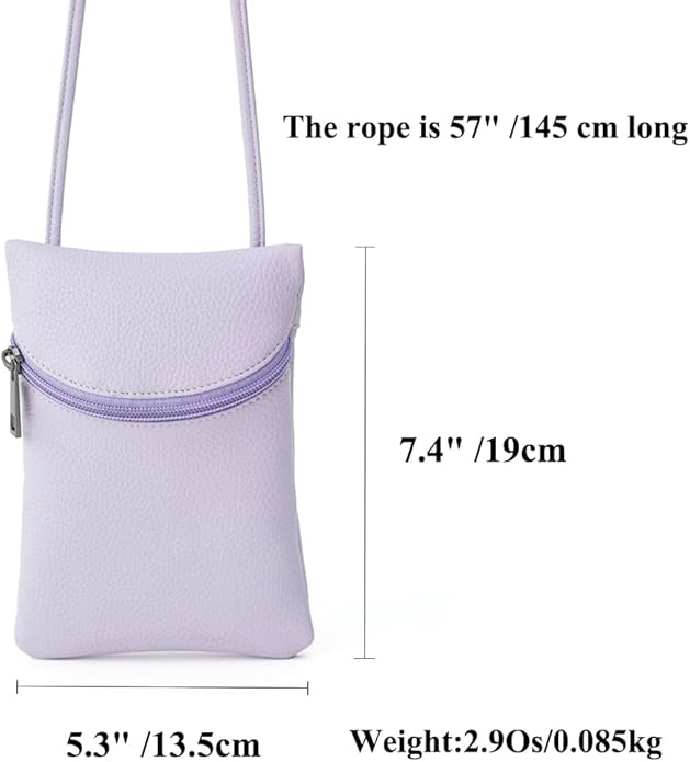Small Crossbody Women Cell Phone Purse Wallet Bag With Shoulder Strap