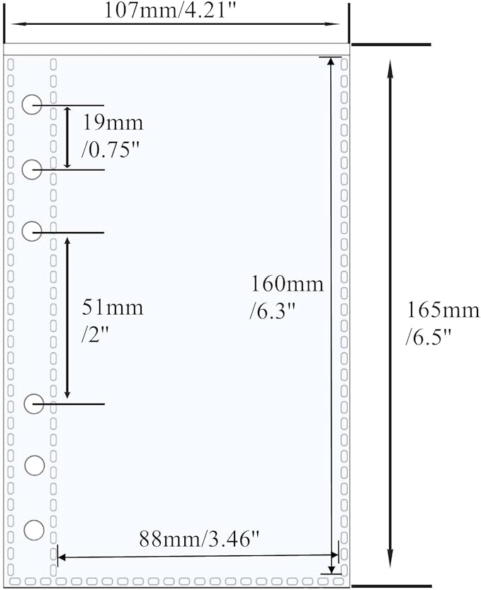 40 Sheets A6 Binder Sleeves Clear Page Protectors 3.4''x6.3'' 1 Pocket Plastic Photo Album Refill for 6 Ring Binder Cards Cash Photocards
