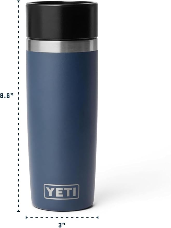 YETI Rambler 16 oz Travel Bottle, Stainless Steel, Vacuum Insulated with Leakproof Commuter Cap, Ridgeline