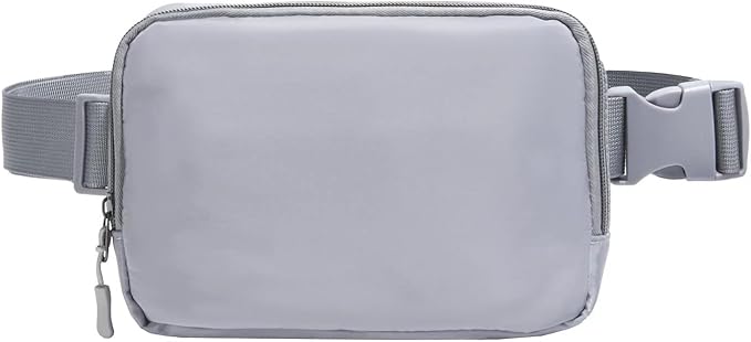 Belt bag Fanny pack crossbody bags for women Everywhere belt bag (Grey)