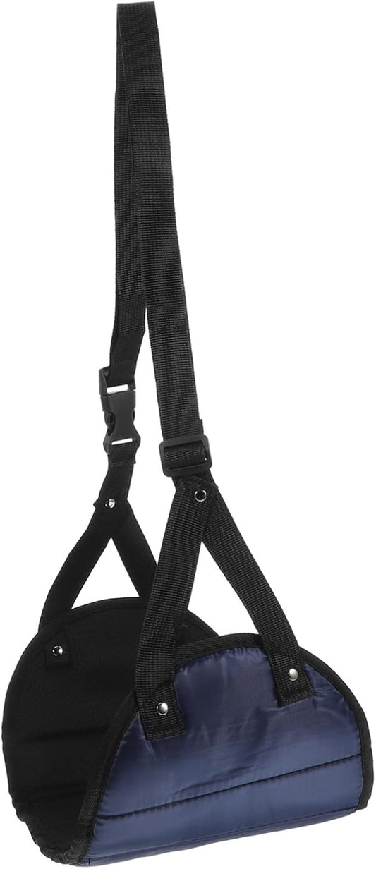 Airplane Foot Hammock Compact Travel Footrest Foot Rest Buckle for Comfortable Flight