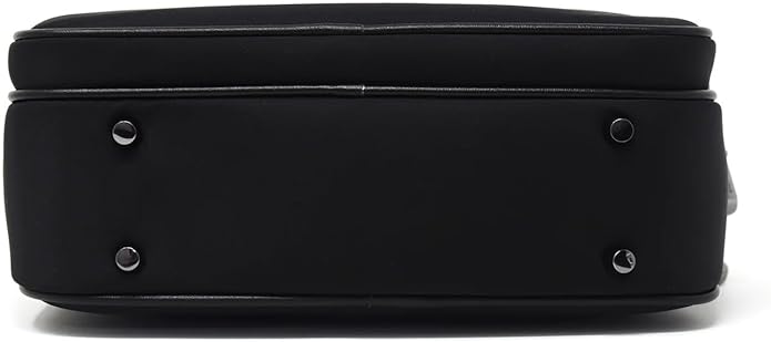 Womens Anti-Theft Water-Proof Travel Crossbody Bag with Slash-Resistant Faux Leather & Locking Clasps Strap