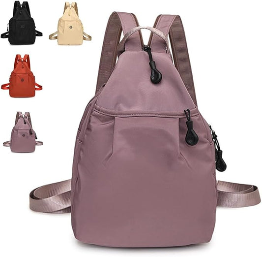 3 In 1 Anti Theft Travel Tote Bag, 2025 New Backpack for Travel, Multi Use Shoulder Bag for Everyday Carry (Purple)