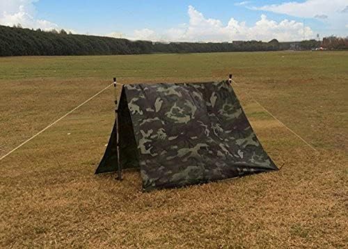 LOOGU Camo Rain Poncho with Hood Waterproof Lightweight Raincoat Rain Gear Men Women Outdoor Camping Hunting Hiking Fishing
