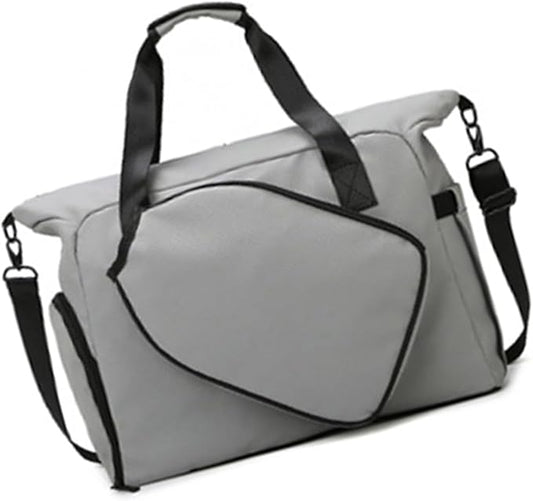 Functional Gym Duffle Bag Features Wet Dry Compartment and Separate Shoe Pocket Ergonomic Design Separate Wet/Dry