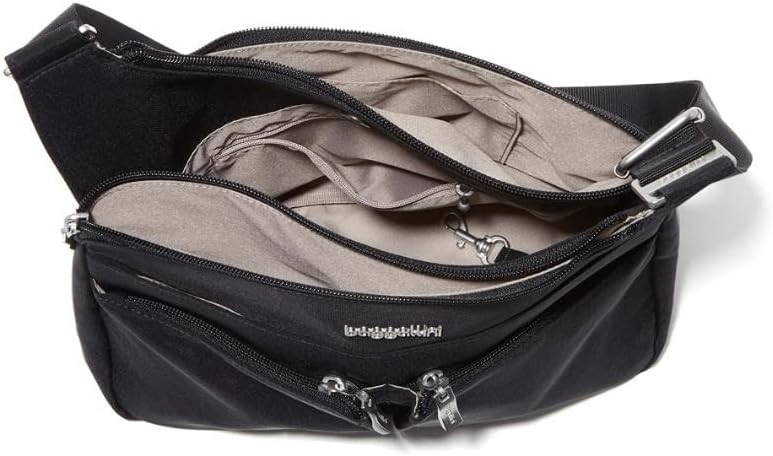Baggallini Crossbody Travel Bag 11x8.5 Lightweight Water-resistant Nylon Handbag
